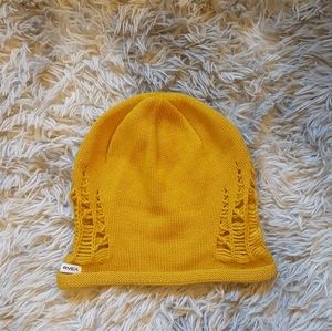 NWOT RVCA Mustard Beanie Toque Hat - from Hawaii